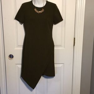 Sophisticated green holiday dress!